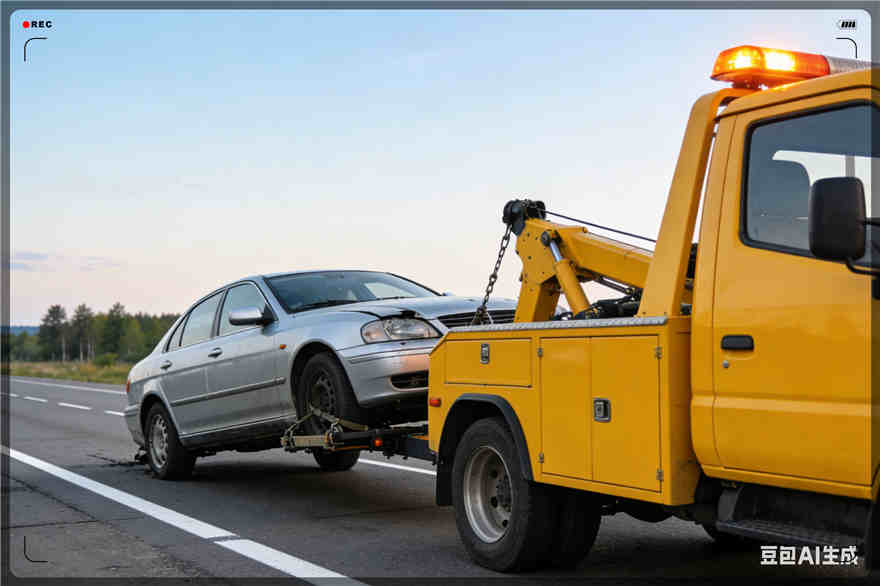 四方台拖车救援电话【案例】